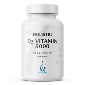 Holistic D3-vitamin 5000 125mg 90kap