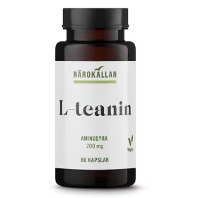 Närokällan L-Teanin 60 kap, 200 mg