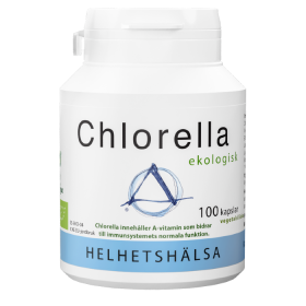 Helhetshälsa Chlorella Eko 375 mg 100 Kapslar